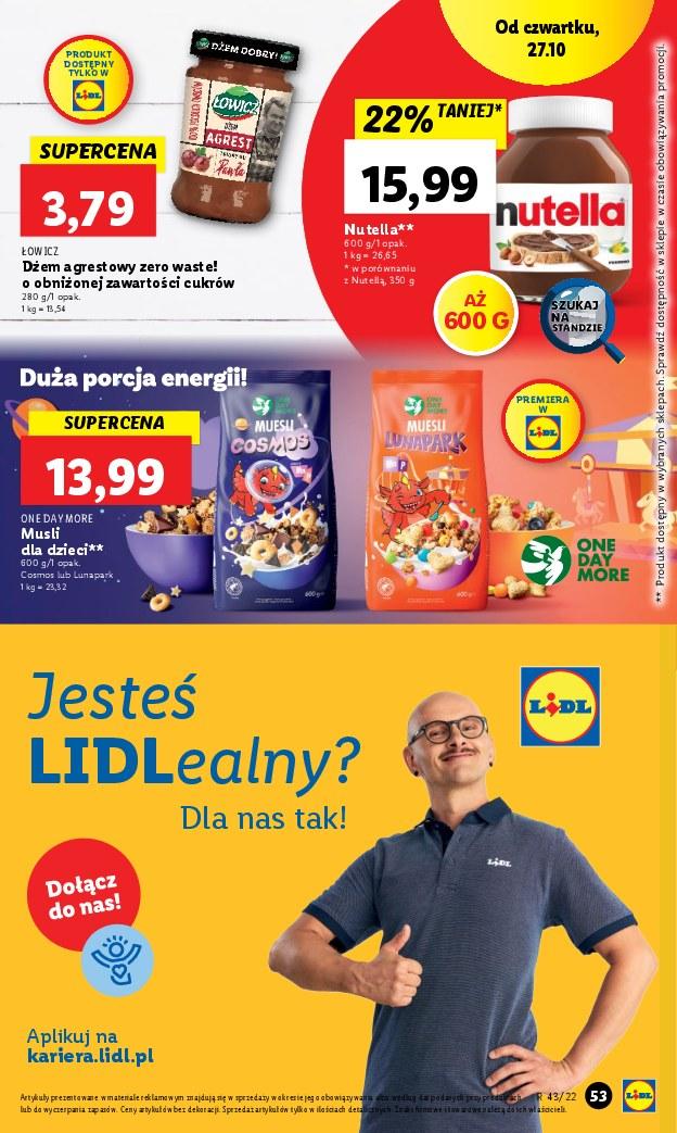 Gazetka promocyjna Lidl do 31/10/2022 str.53