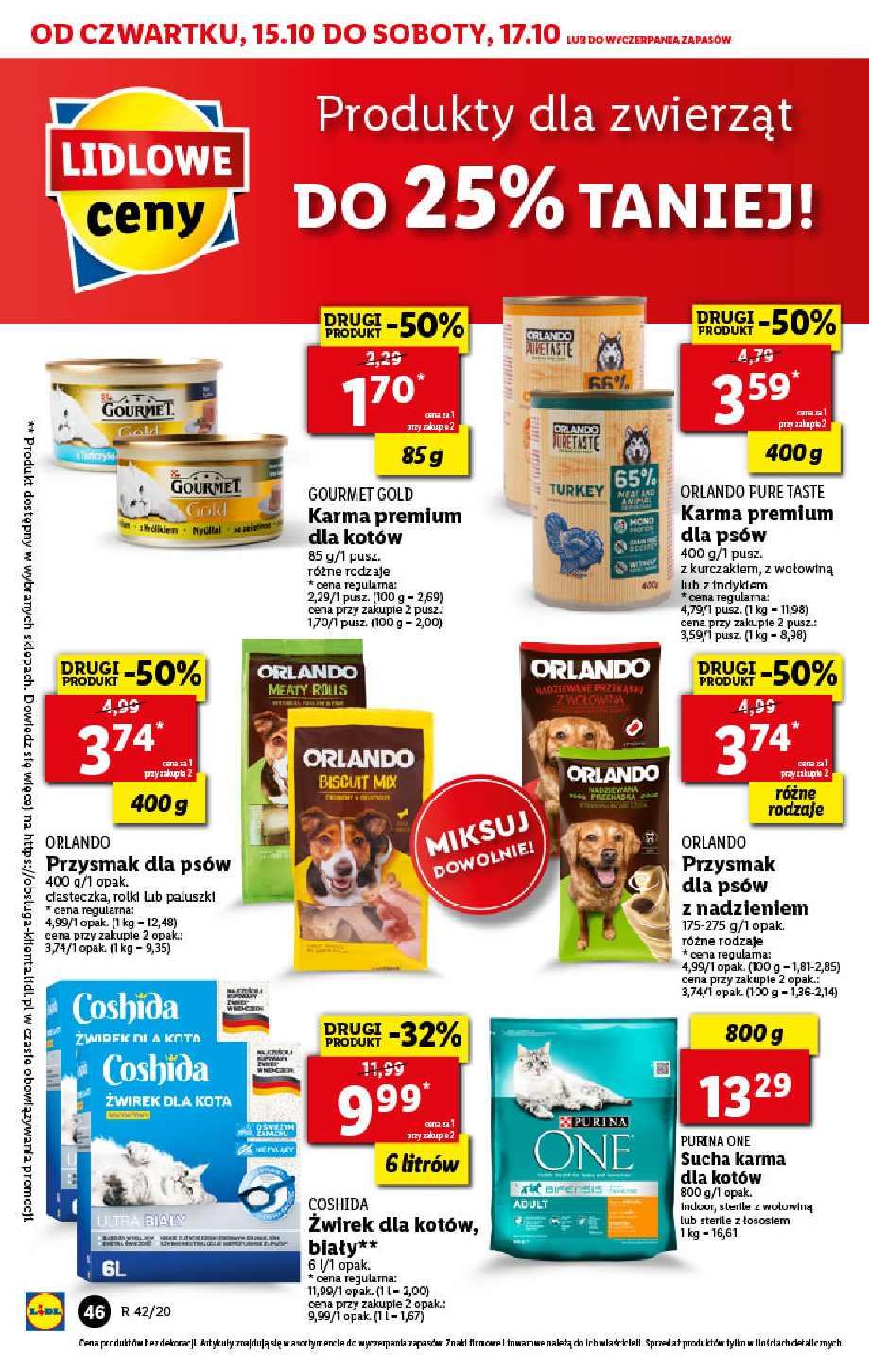 Gazetka promocyjna Lidl do 17/10/2020 str.46