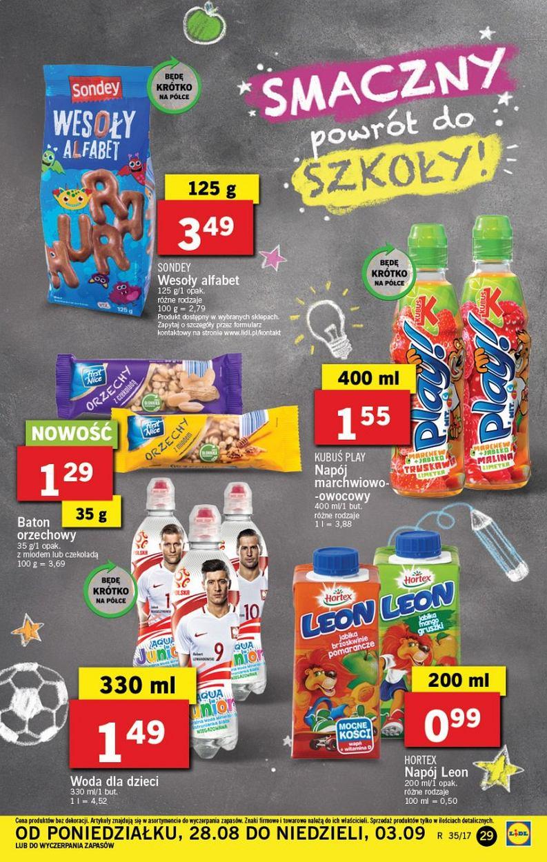 Gazetka promocyjna Lidl do 30/08/2017 str.29