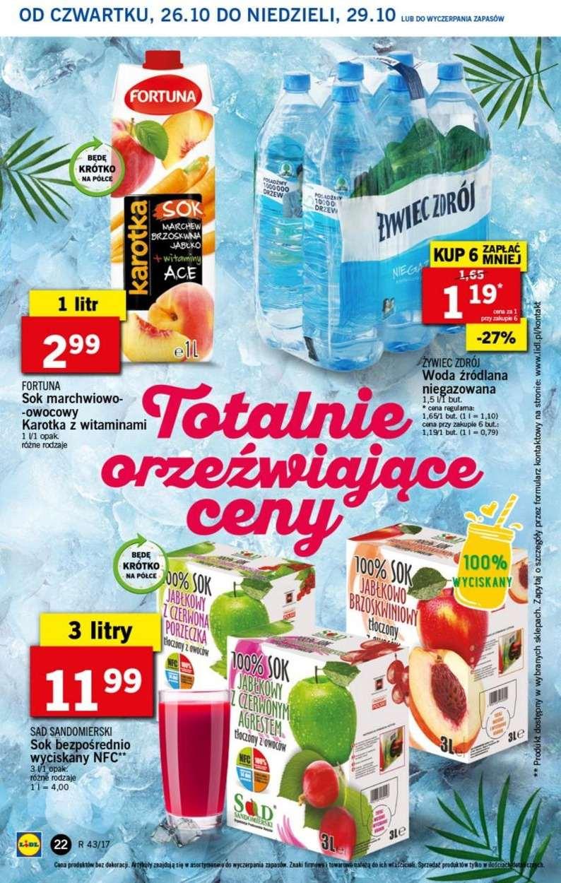 Gazetka promocyjna Lidl do 29/10/2017 str.22