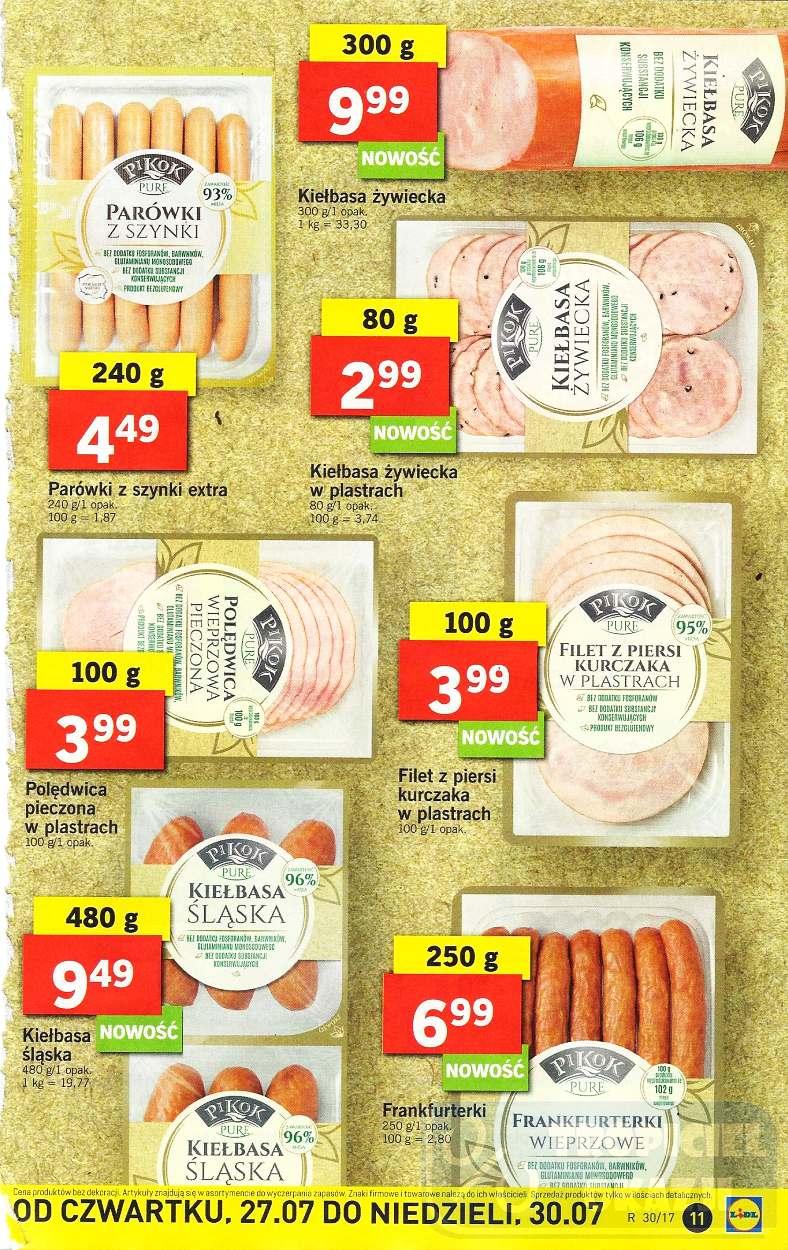 Gazetka promocyjna Lidl do 30/07/2017 str.11