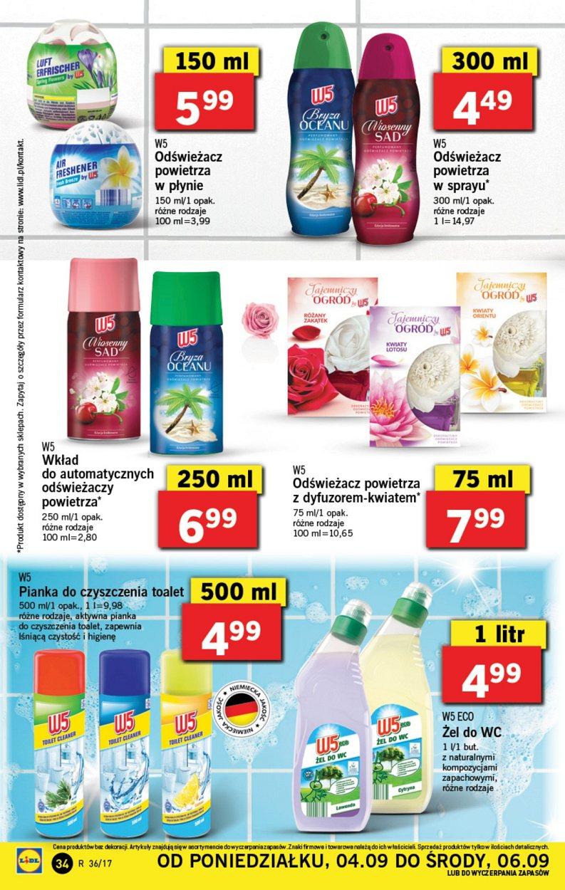 Gazetka promocyjna Lidl do 06/09/2017 str.34