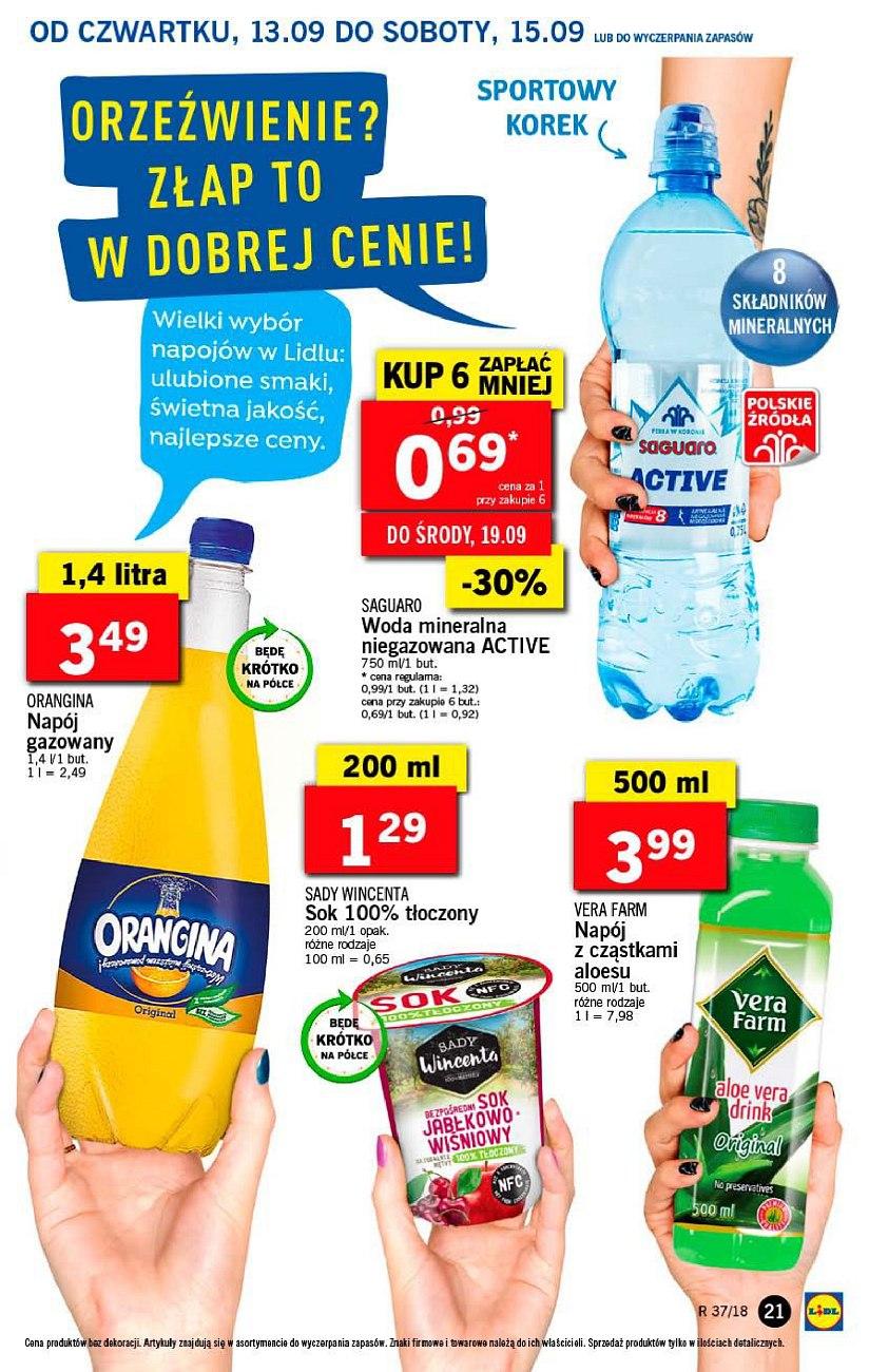 Gazetka promocyjna Lidl do 15/09/2018 str.21