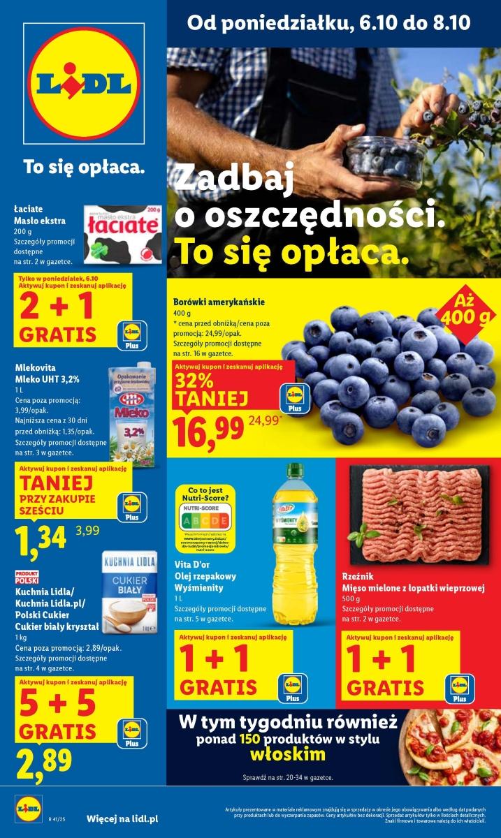 Gazetka promocyjna Lidl do 08/10/2025 str.1