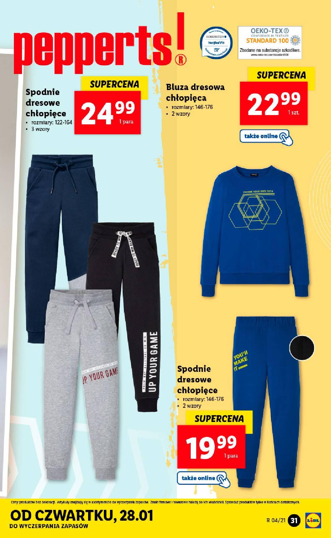 Gazetka promocyjna Lidl do 30/01/2021 str.31