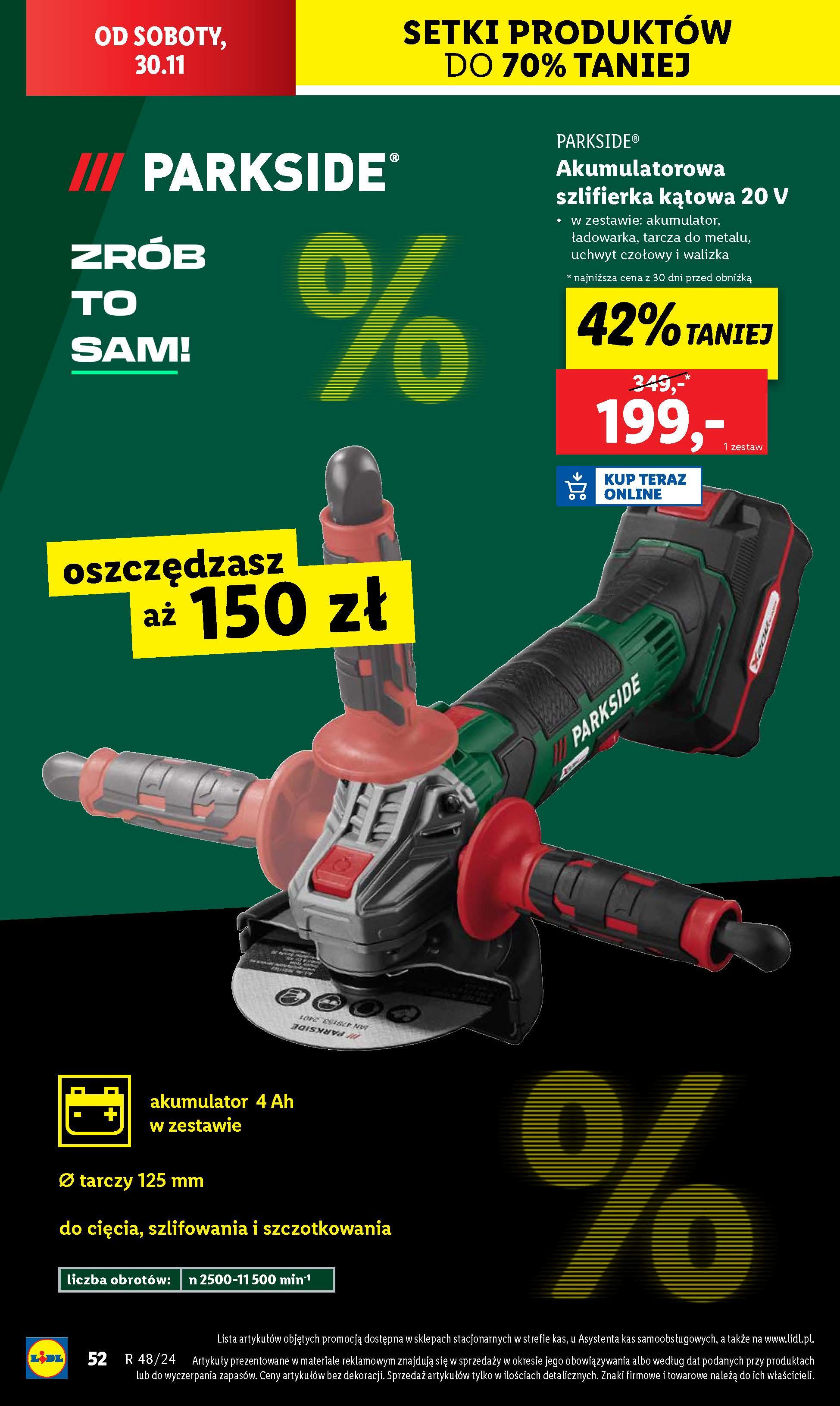 Gazetka promocyjna Lidl do 30/11/2024 str.54