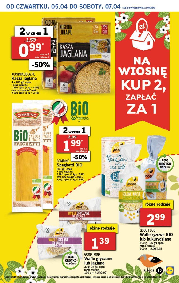 Gazetka promocyjna Lidl do 07/04/2018 str.15