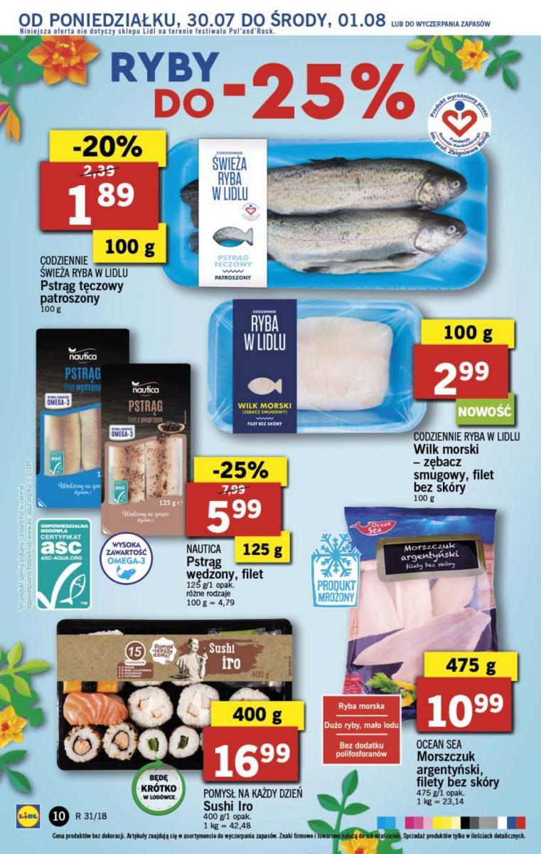 Gazetka promocyjna Lidl do 05/08/2018 str.10