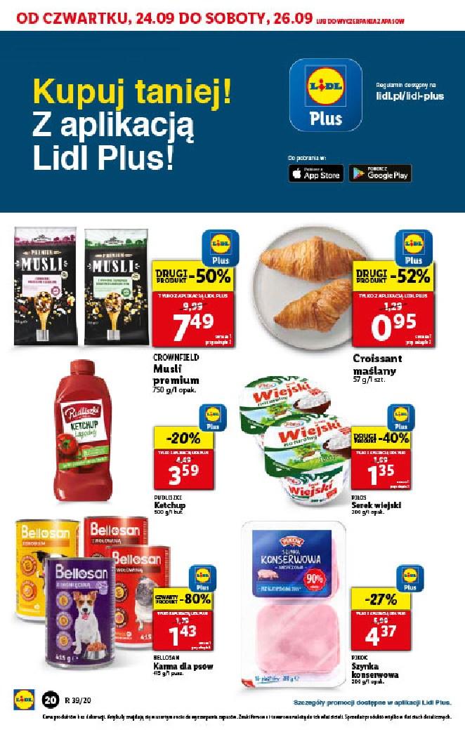 Gazetka promocyjna Lidl do 27/09/2020 str.20