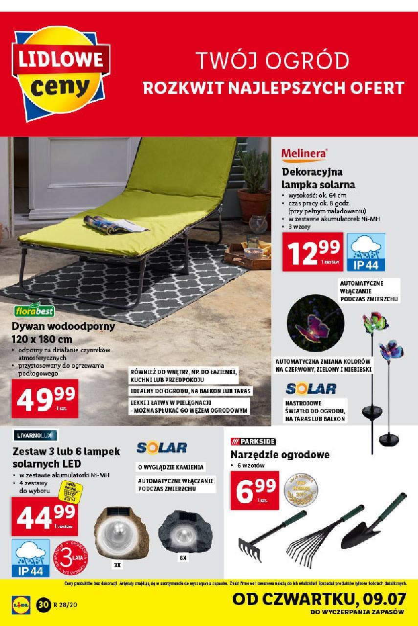 Gazetka promocyjna Lidl do 11/07/2020 str.30