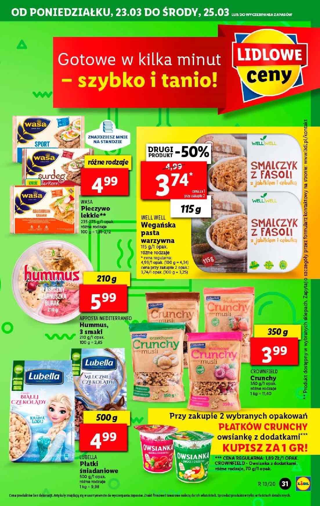 Gazetka promocyjna Lidl do 25/03/2020 str.31