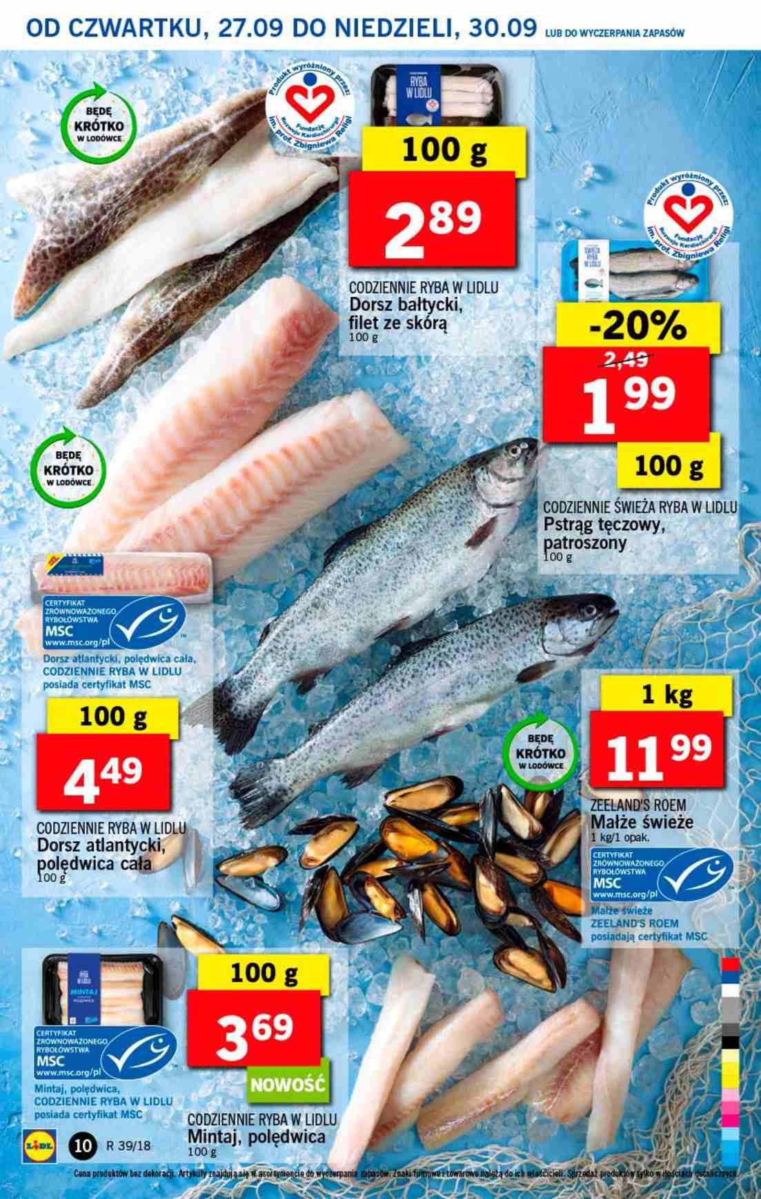 Gazetka promocyjna Lidl do 30/09/2018 str.10