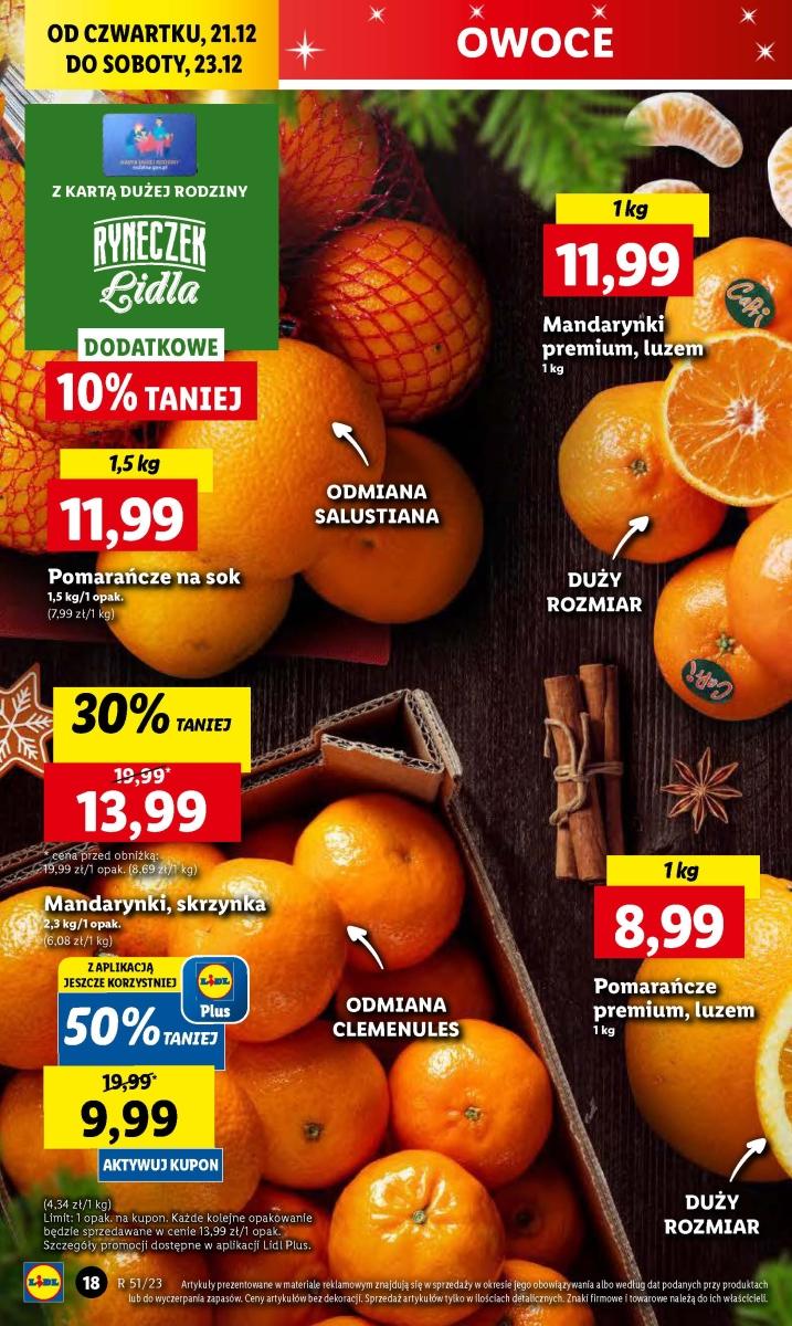 Gazetka promocyjna Lidl do 23/12/2023 str.18