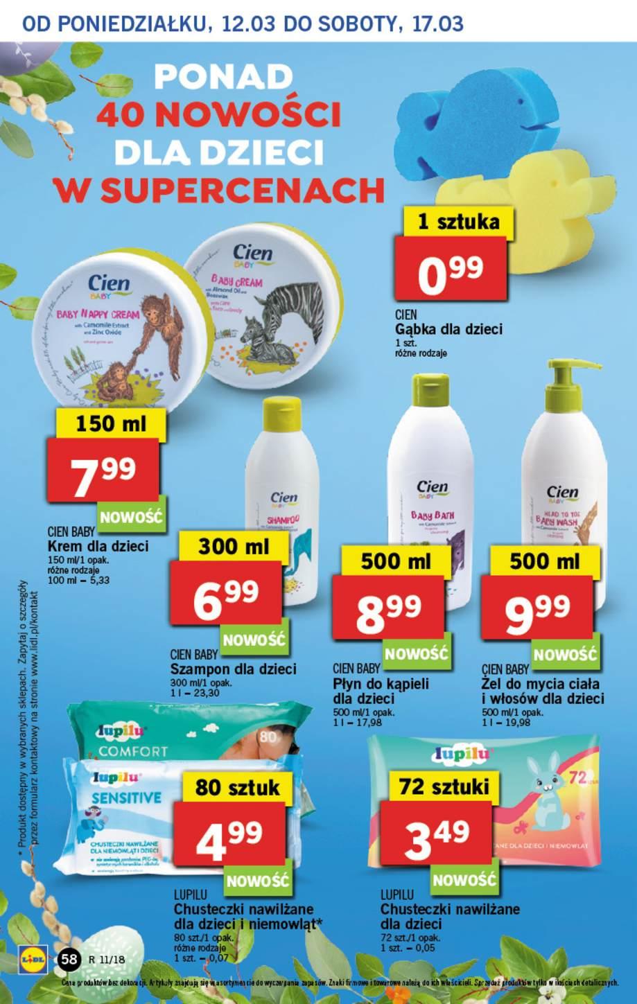 Gazetka promocyjna Lidl do 14/03/2018 str.58