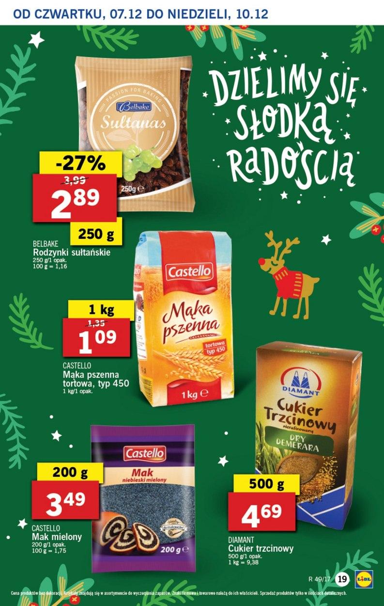 Gazetka promocyjna Lidl do 10/12/2017 str.19