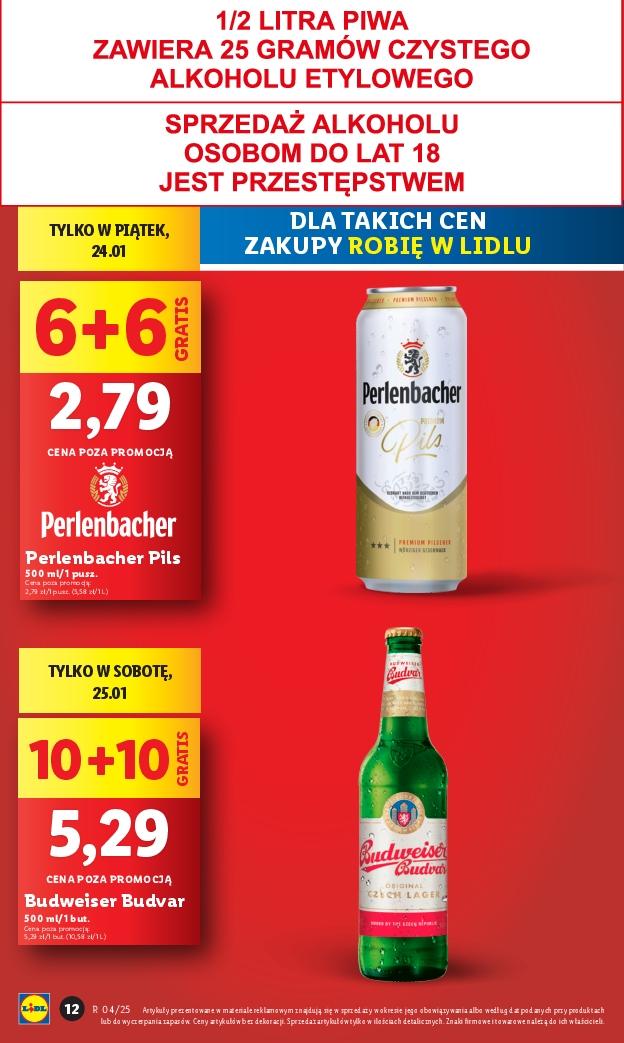 Gazetka promocyjna Lidl do 26/01/2025 str.12