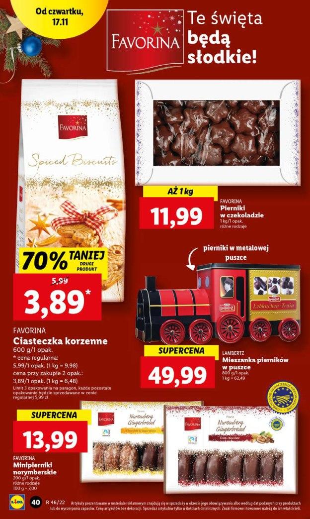 Gazetka promocyjna Lidl do 19/11/2022 str.40