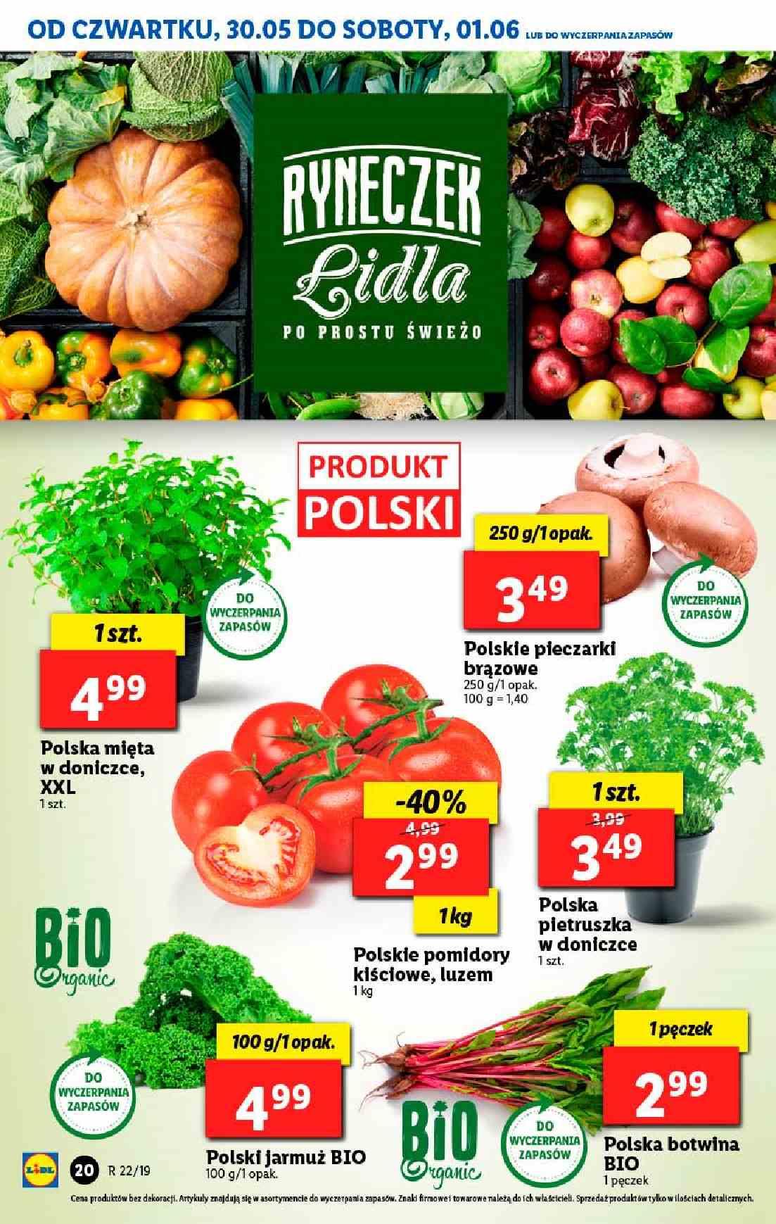 Gazetka promocyjna Lidl do 02/06/2019 str.20