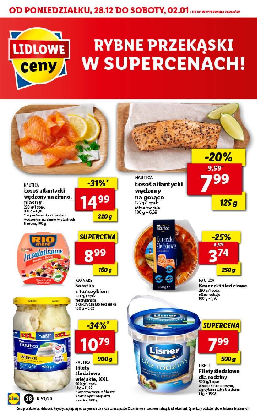 Gazetka promocyjna Lidl do 02/01/2021 str.28