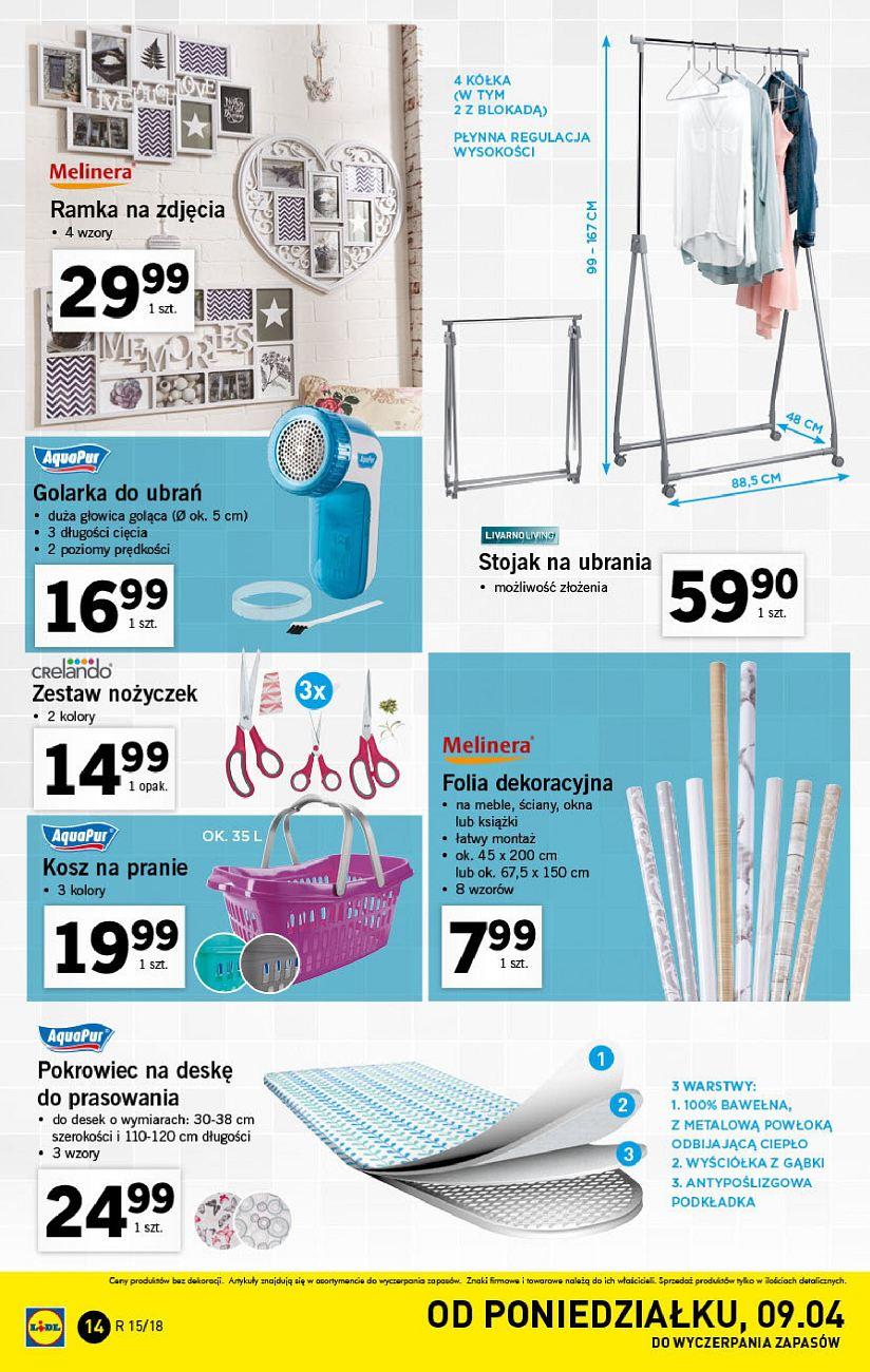 Gazetka promocyjna Lidl do 14/04/2018 str.14