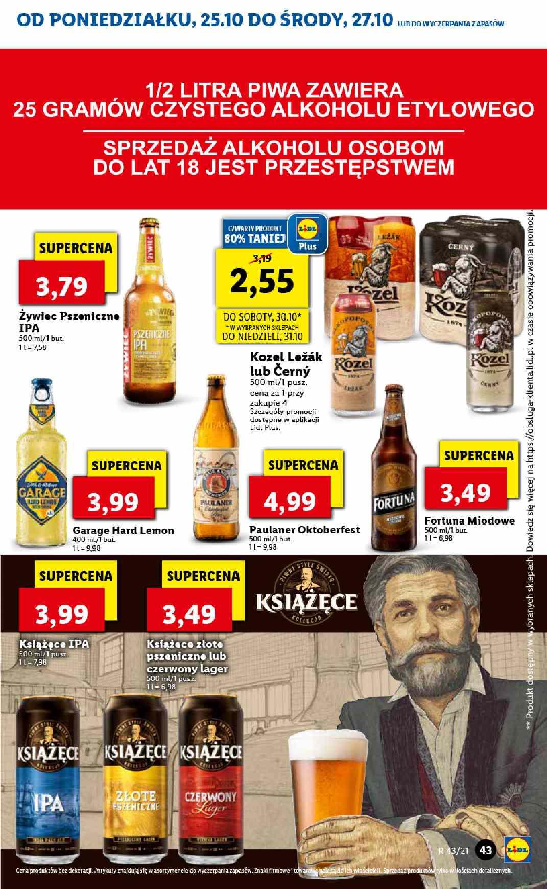 Gazetka promocyjna Lidl do 31/10/2021 str.43