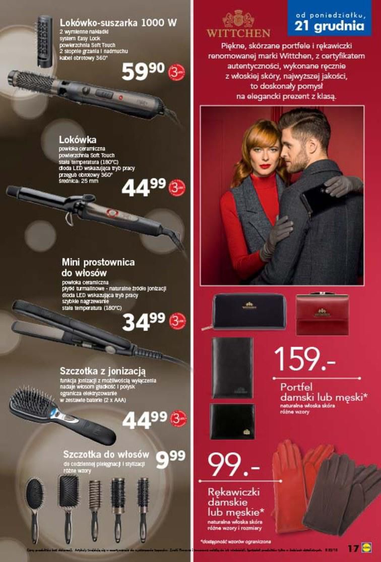 Gazetka promocyjna Lidl do 27/12/2015 str.17