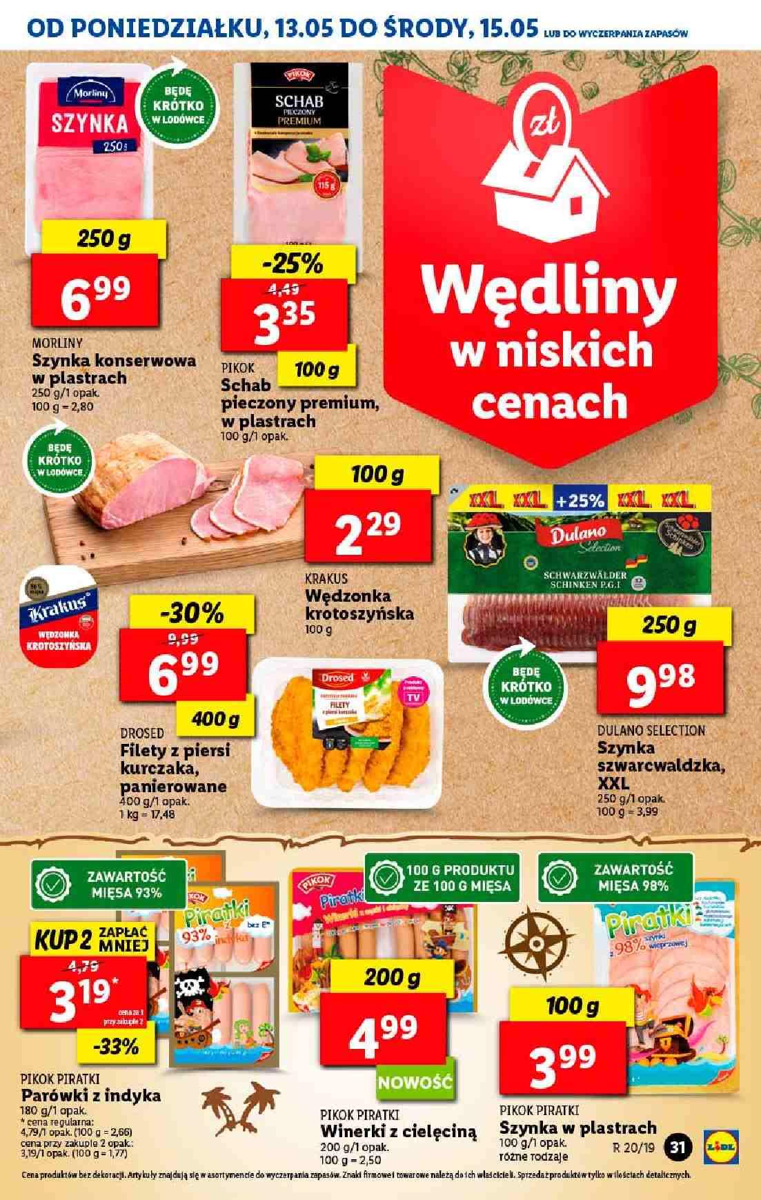 Gazetka promocyjna Lidl do 15/05/2019 str.31