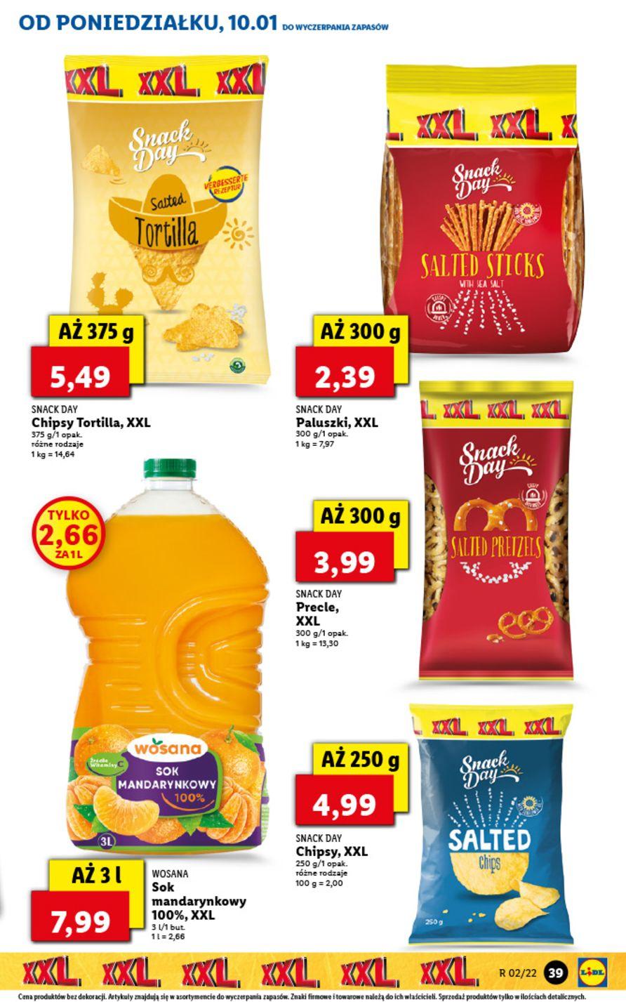 Gazetka promocyjna Lidl do 12/01/2022 str.39