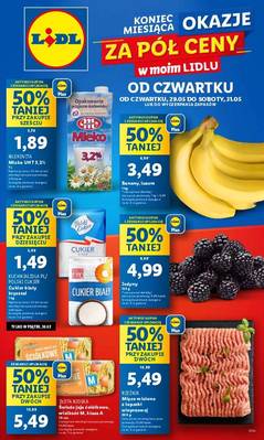 Lidl od czwartku