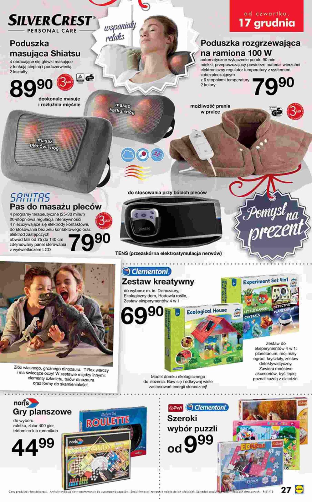 Gazetka promocyjna Lidl do 20/12/2015 str.27