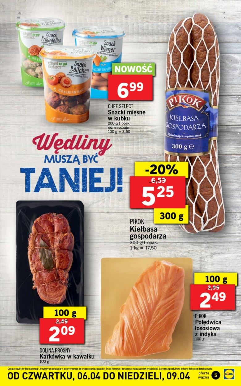 Gazetka promocyjna Lidl do 09/04/2017 str.5