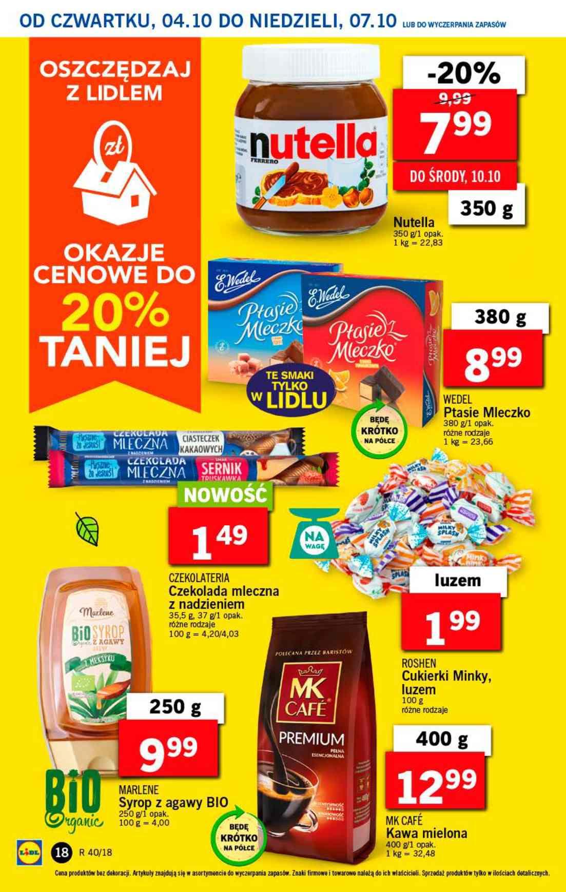 Gazetka promocyjna Lidl do 07/10/2018 str.18