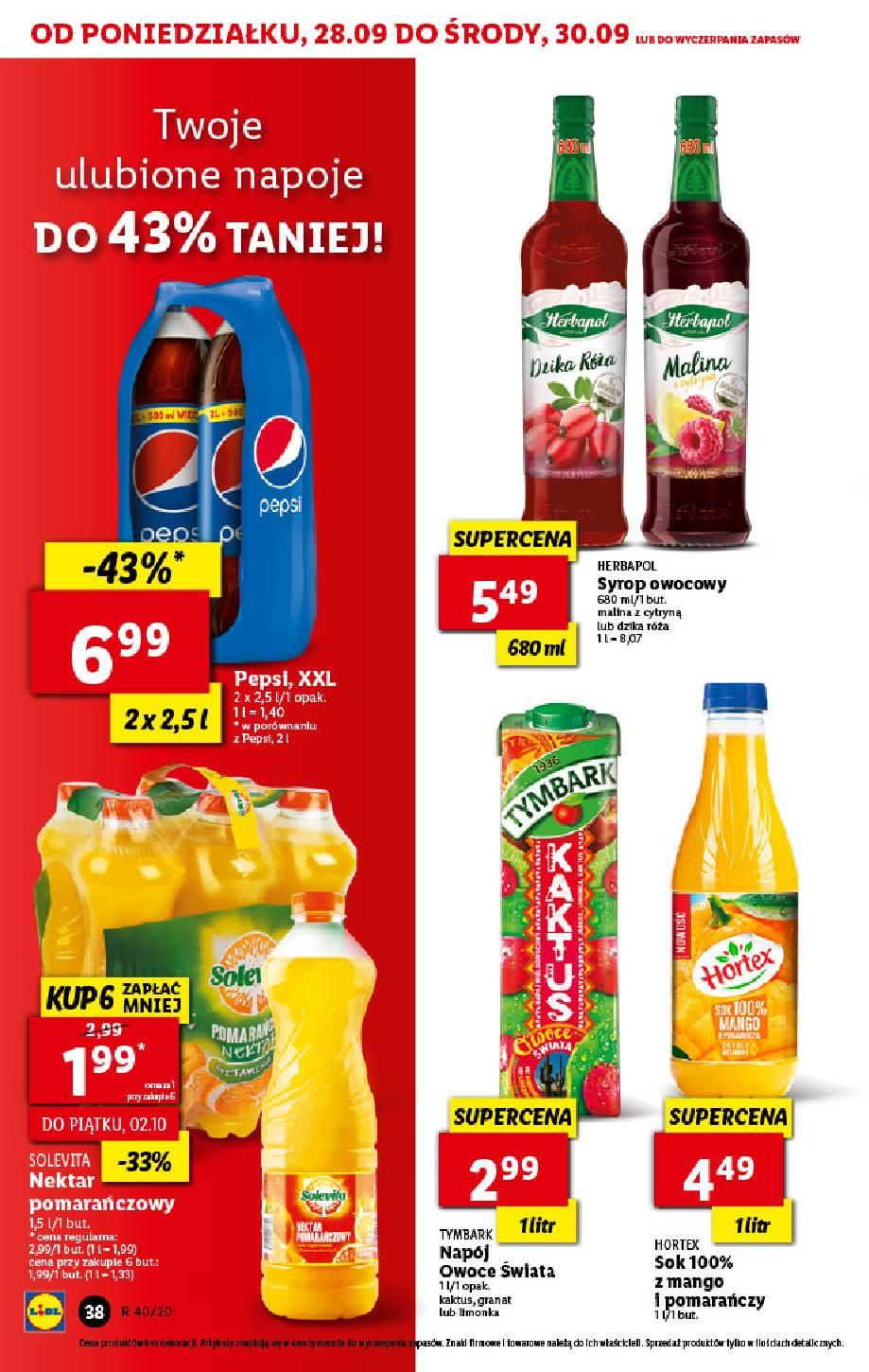 Gazetka promocyjna Lidl do 30/09/2020 str.38