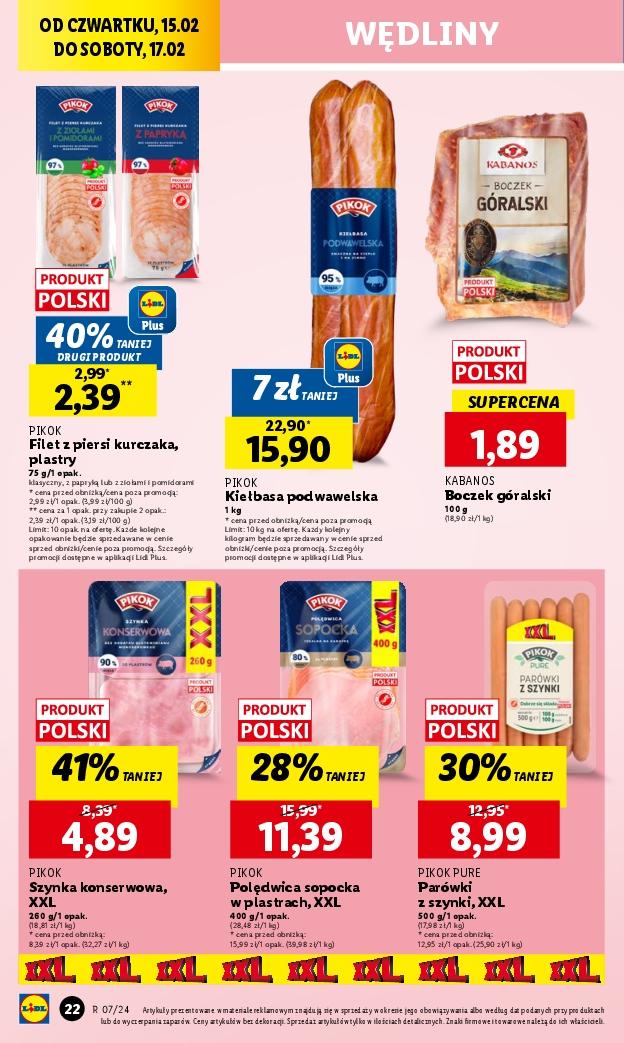 Gazetka promocyjna Lidl do 17/02/2024 str.24