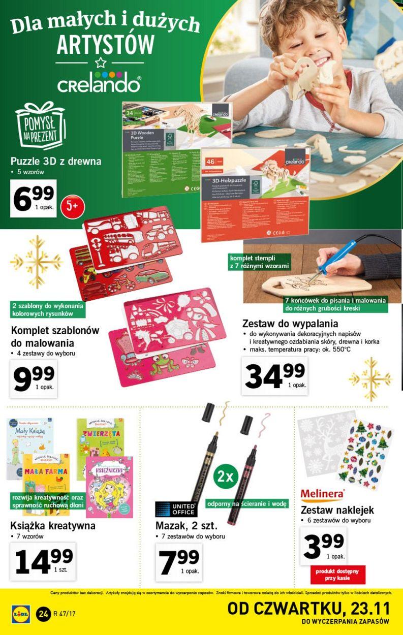 Gazetka promocyjna Lidl do 26/11/2017 str.24