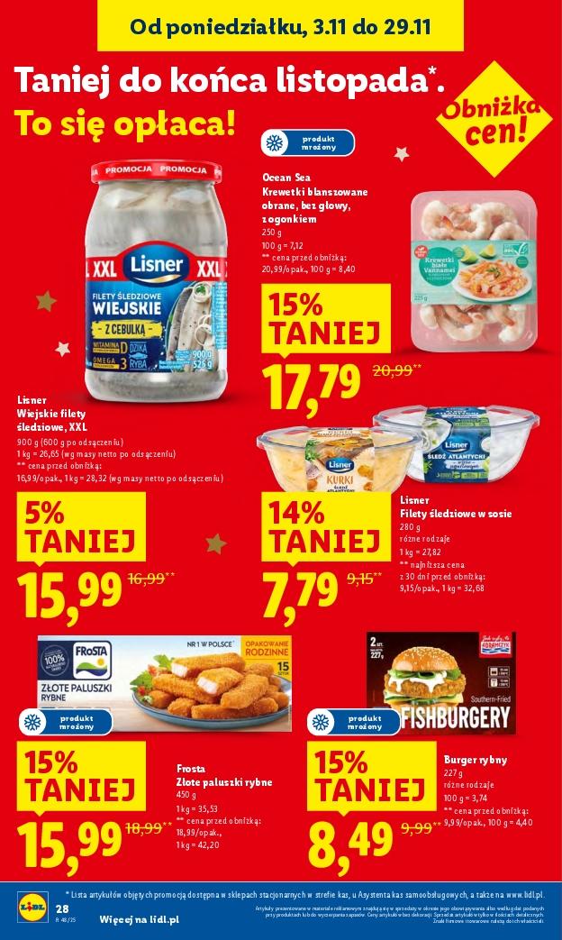 Gazetka promocyjna Lidl do 29/11/2025 str.28