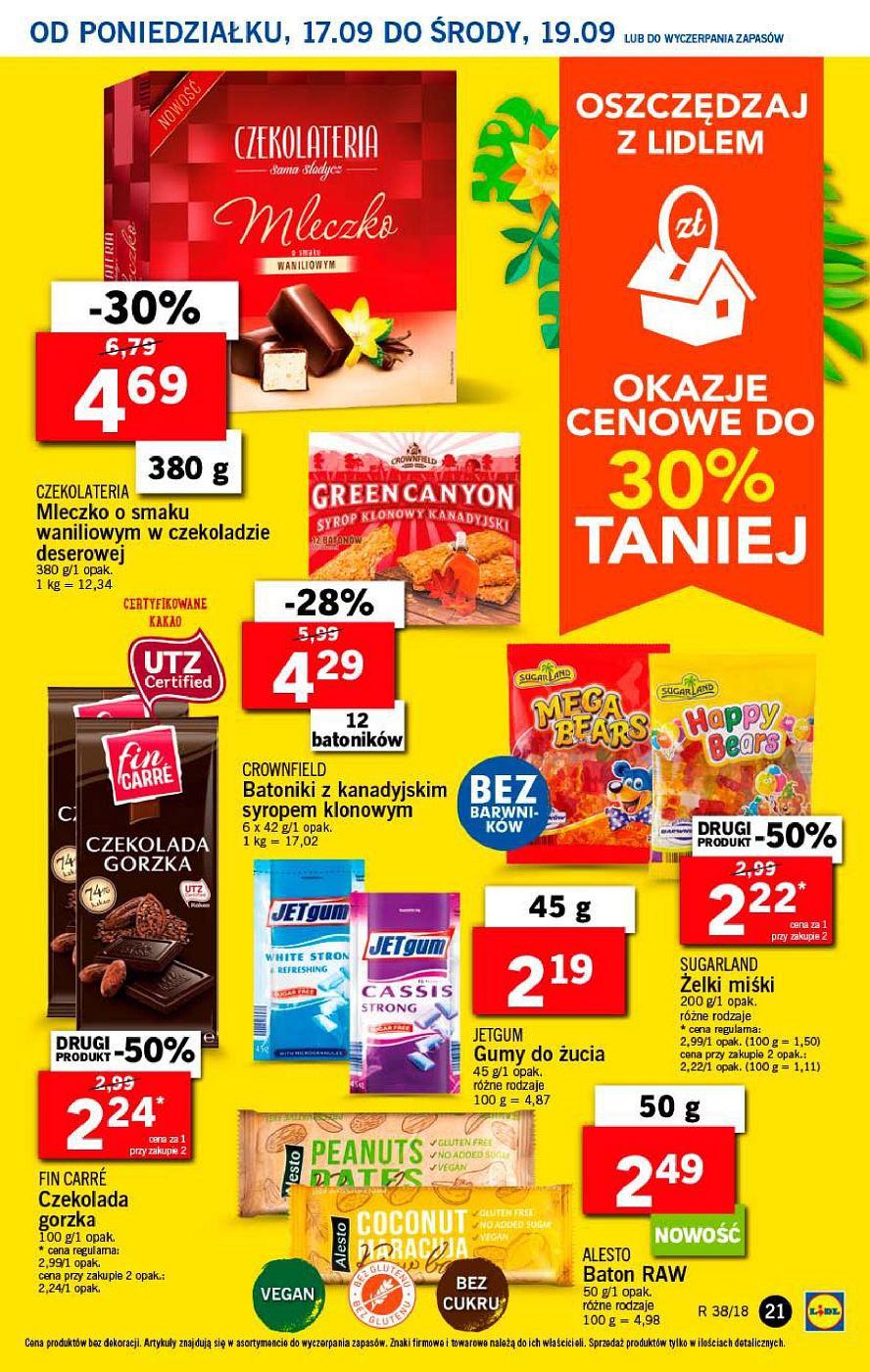 Gazetka promocyjna Lidl do 19/09/2018 str.21