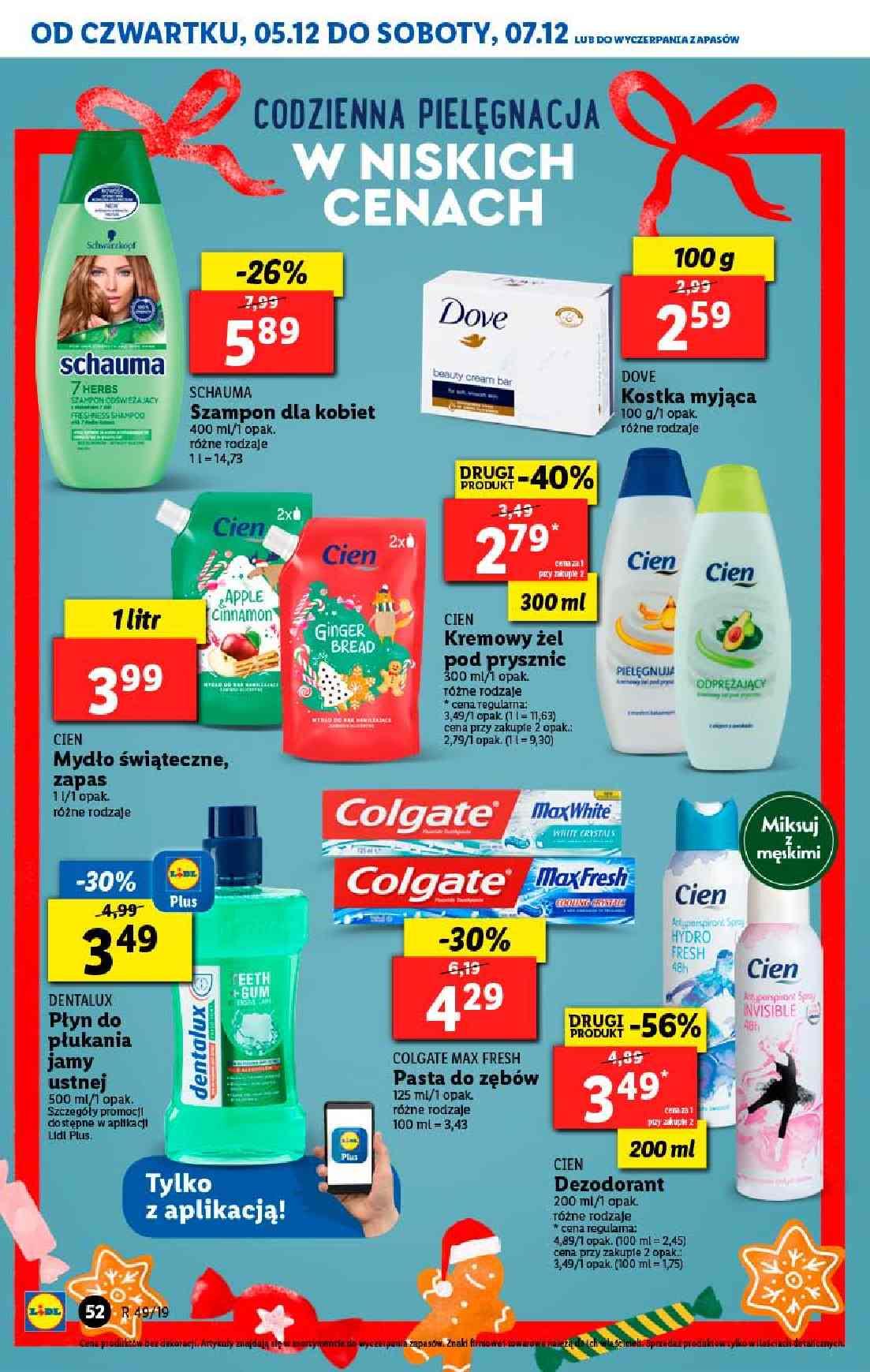 Gazetka promocyjna Lidl do 07/12/2019 str.52