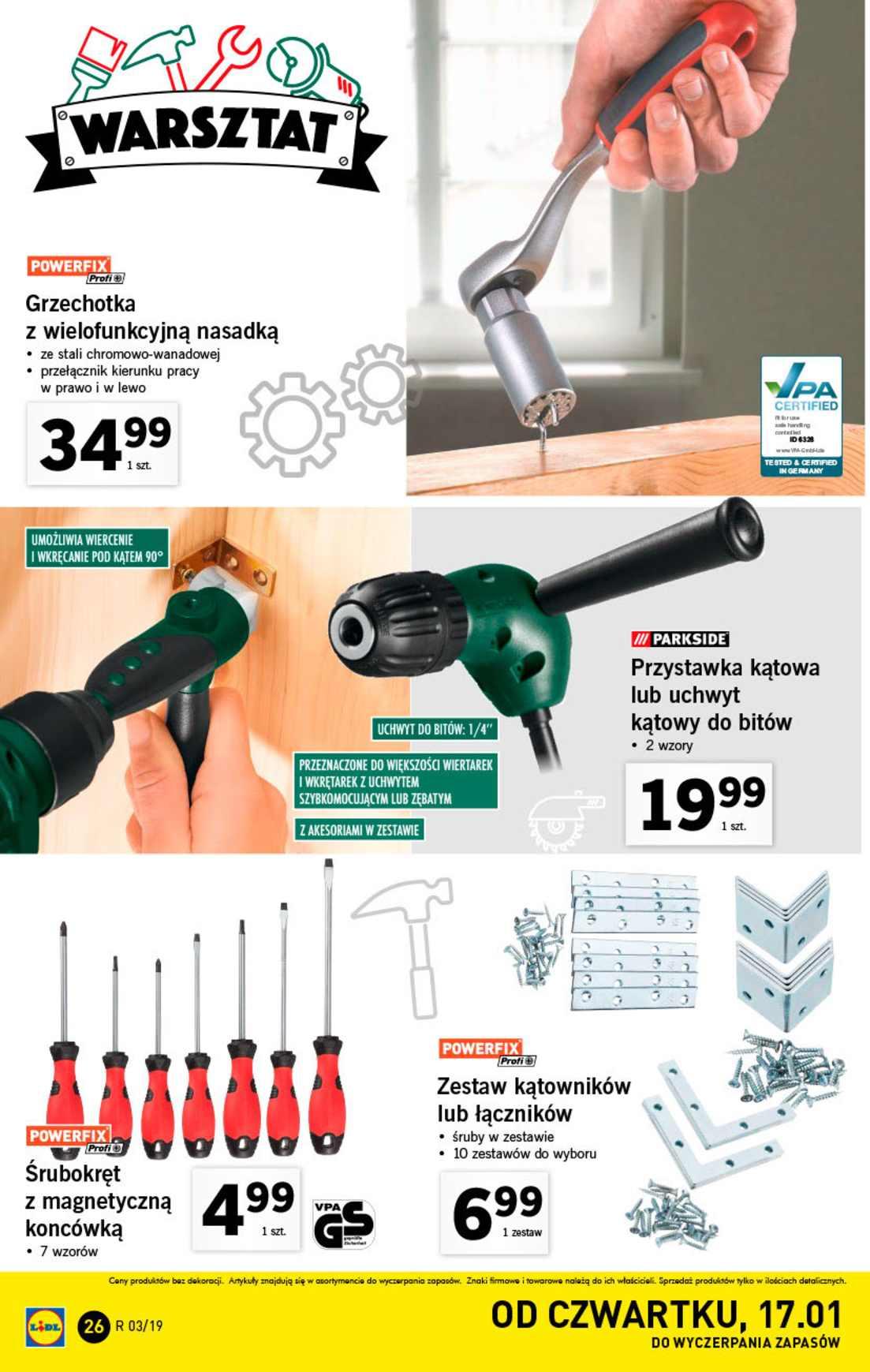 Gazetka promocyjna Lidl do 19/01/2019 str.26