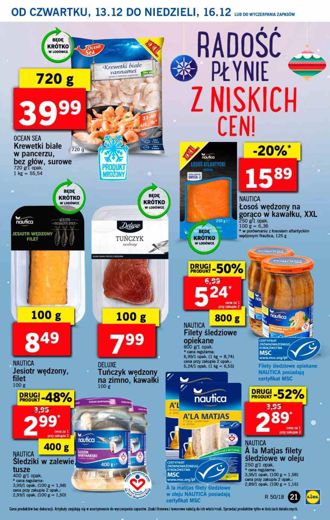 Gazetka promocyjna Lidl do 16/12/2018 str.21