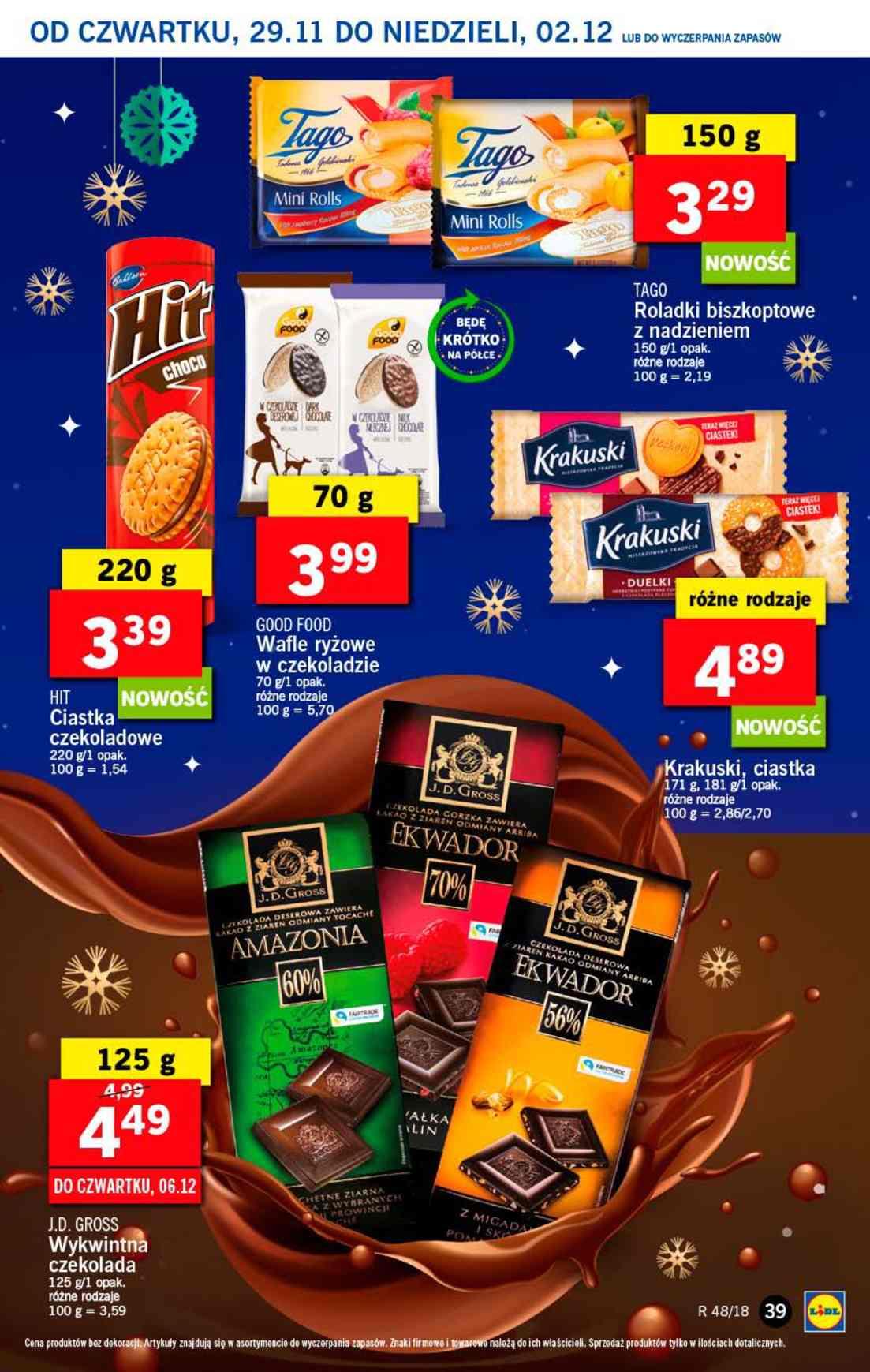 Gazetka promocyjna Lidl do 02/12/2018 str.39