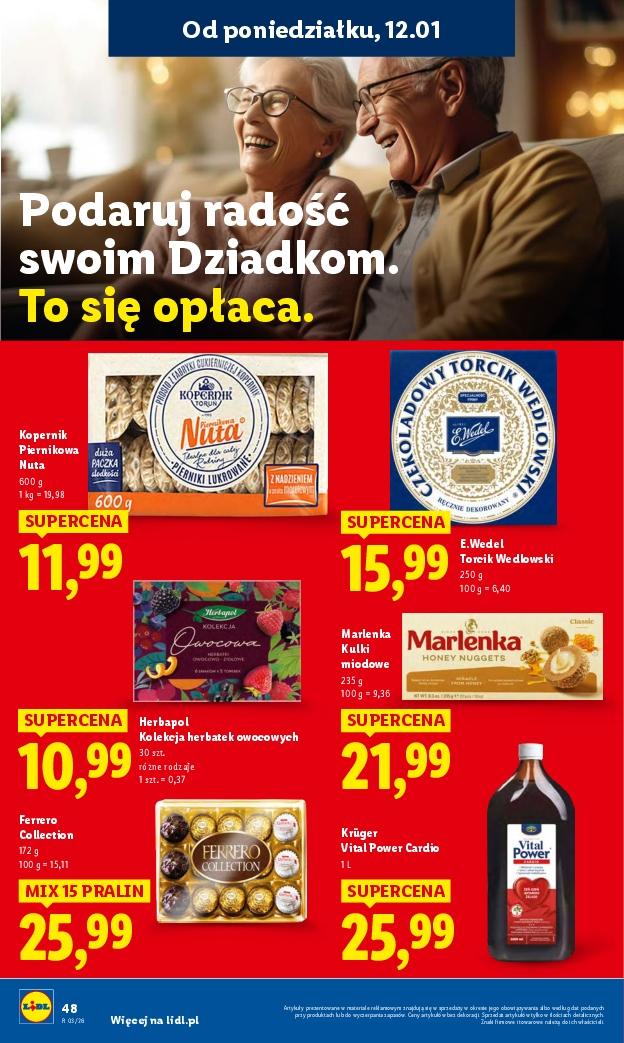 Gazetka promocyjna Lidl do 14/01/2026 str.48