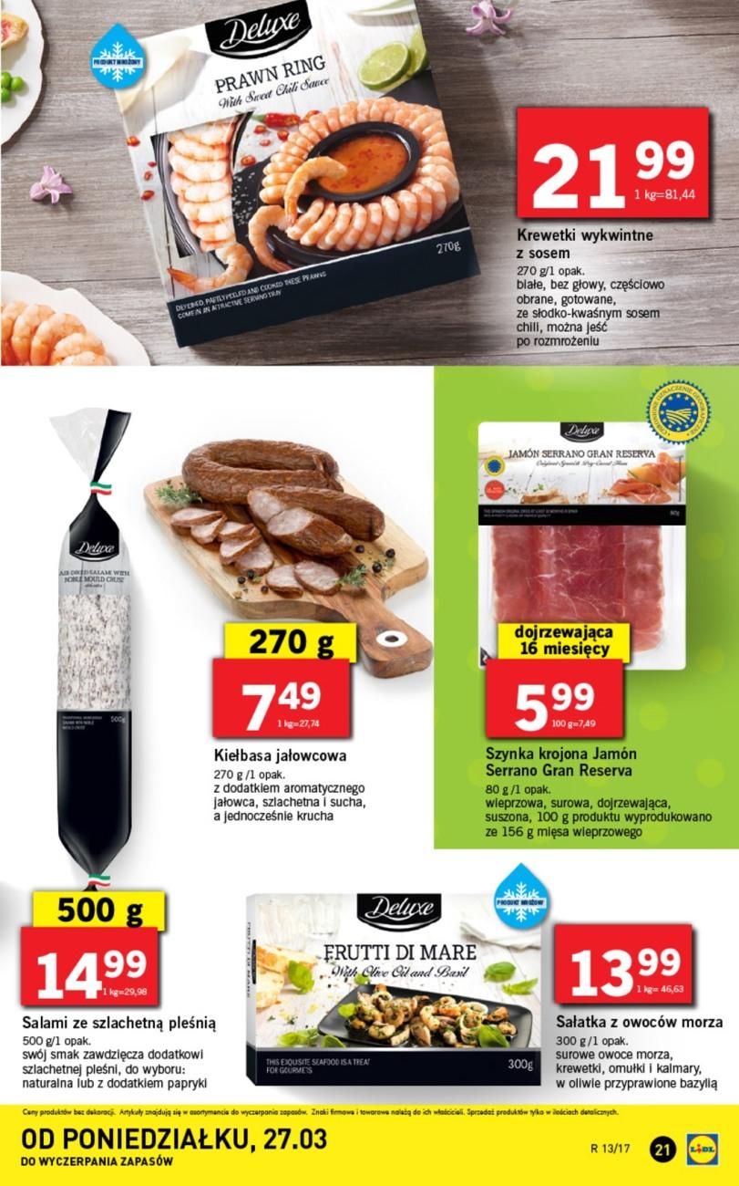 Gazetka promocyjna Lidl do 29/03/2017 str.21