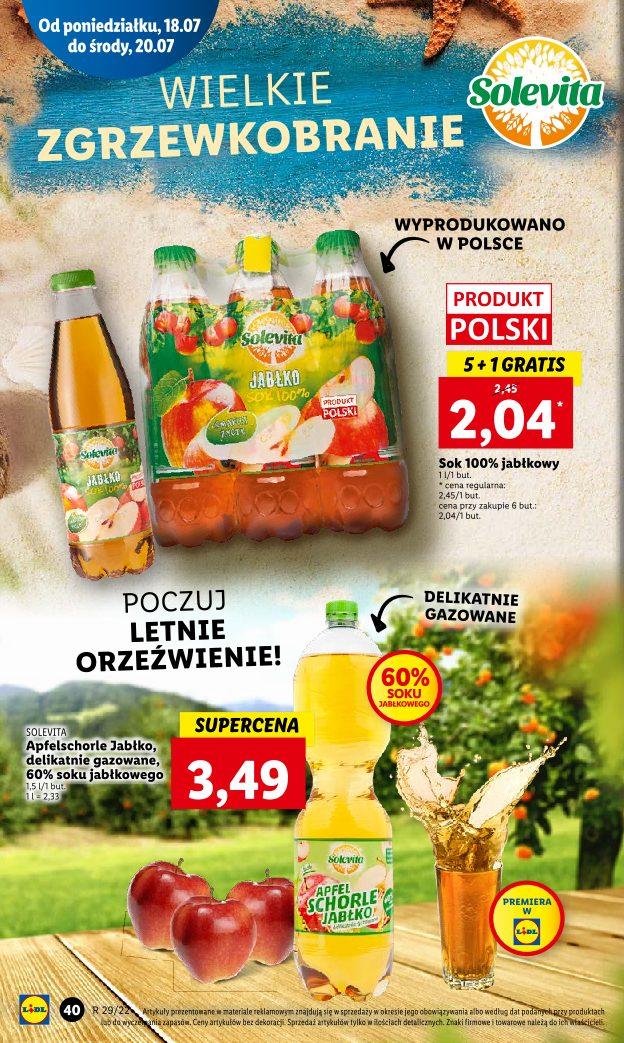 Gazetka promocyjna Lidl do 20/07/2022 str.40