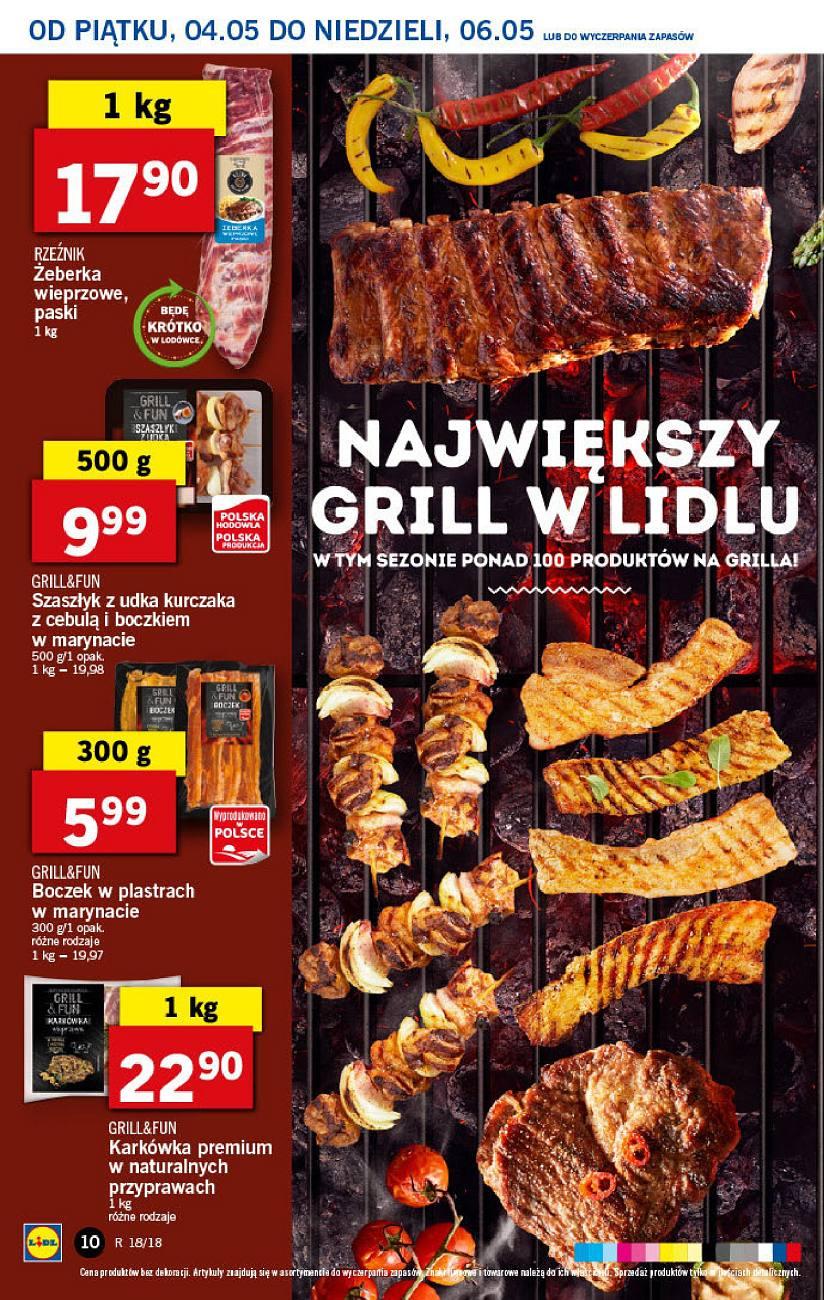 Gazetka promocyjna Lidl do 06/05/2018 str.10