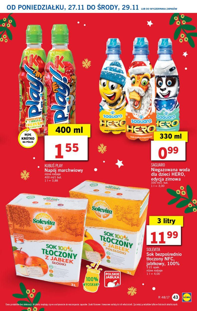 Gazetka promocyjna Lidl do 29/11/2017 str.43