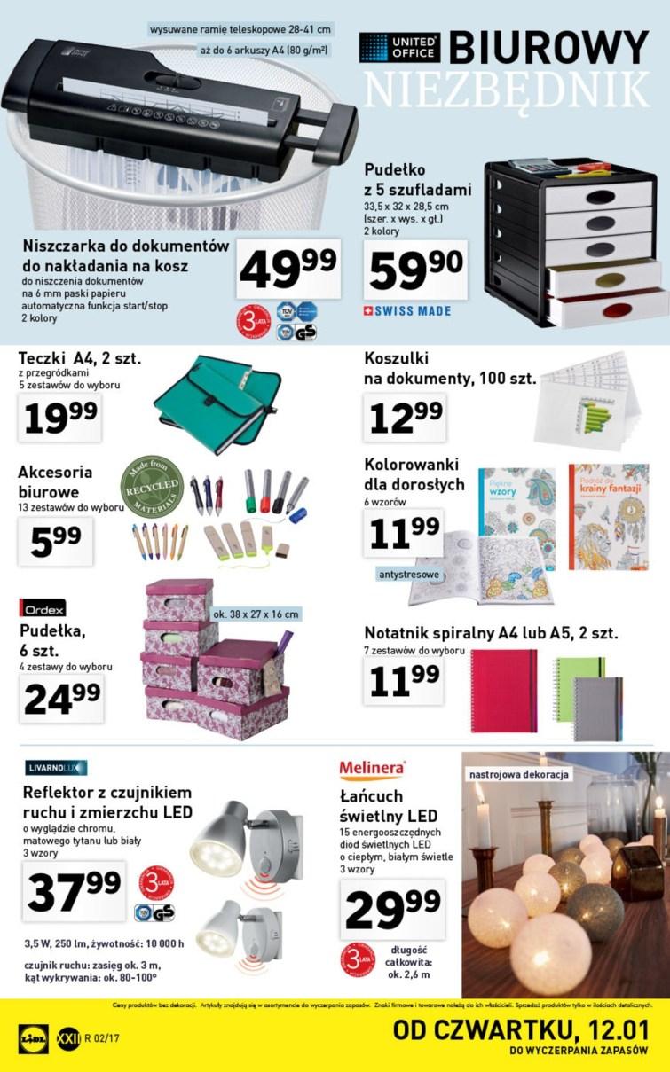 Gazetka promocyjna Lidl do 15/01/2017 str.44