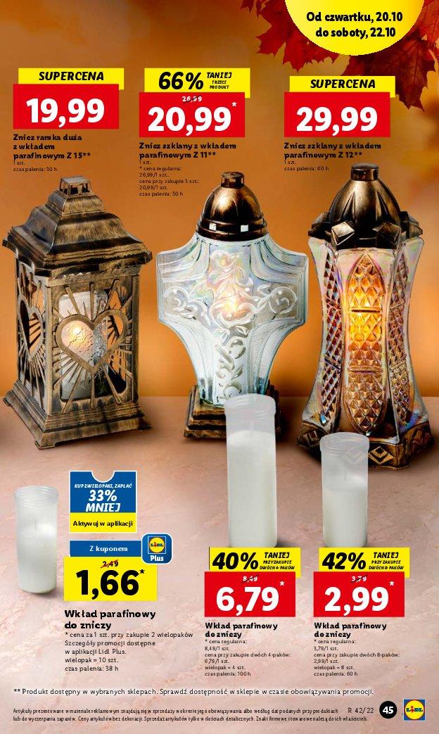 Gazetka promocyjna Lidl do 22/10/2022 str.45