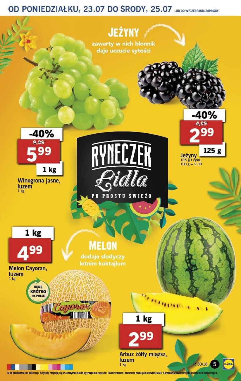 Gazetka promocyjna Lidl do 25/07/2018 str.5