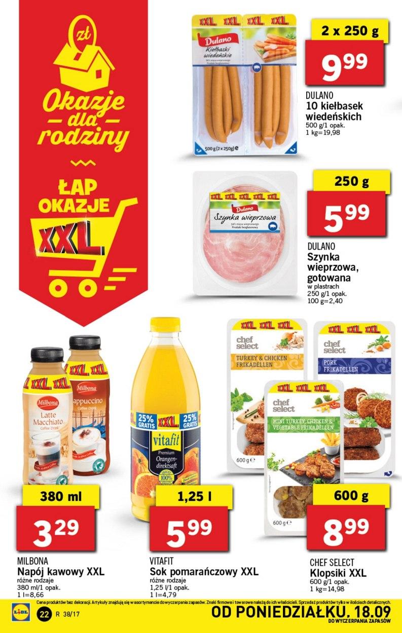 Gazetka promocyjna Lidl do 24/09/2017 str.22